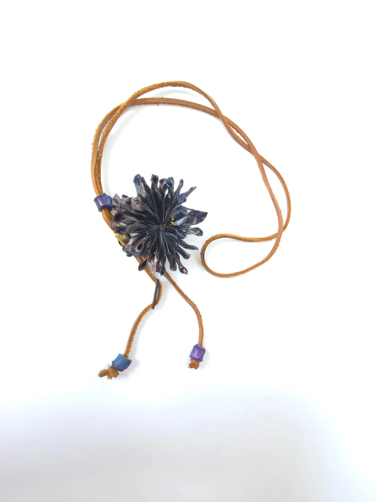 Collar DAHLIA TIENTO AZUL