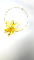 GARGANTILLA FLOR AMARILLA