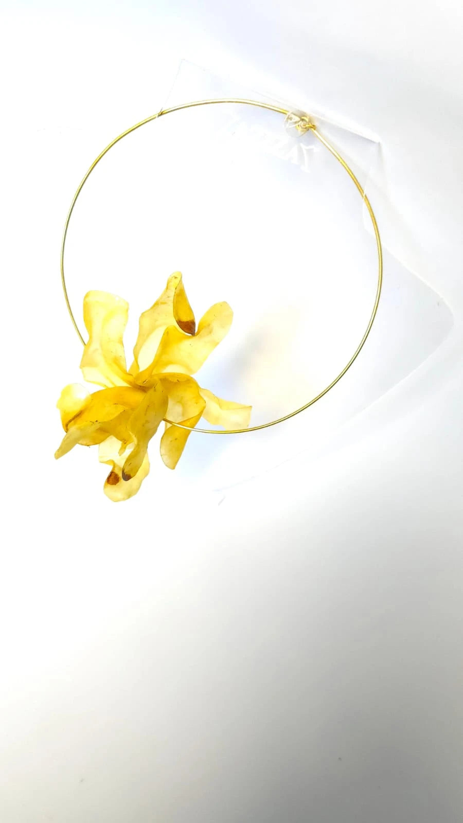 GARGANTILLA FLOR AMARILLA