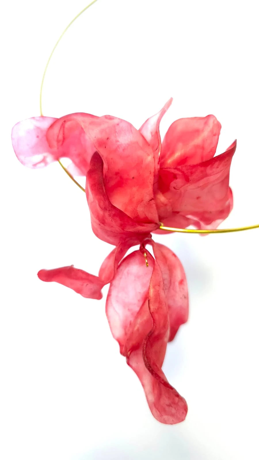 GARGANTILLA FLOR ROJA