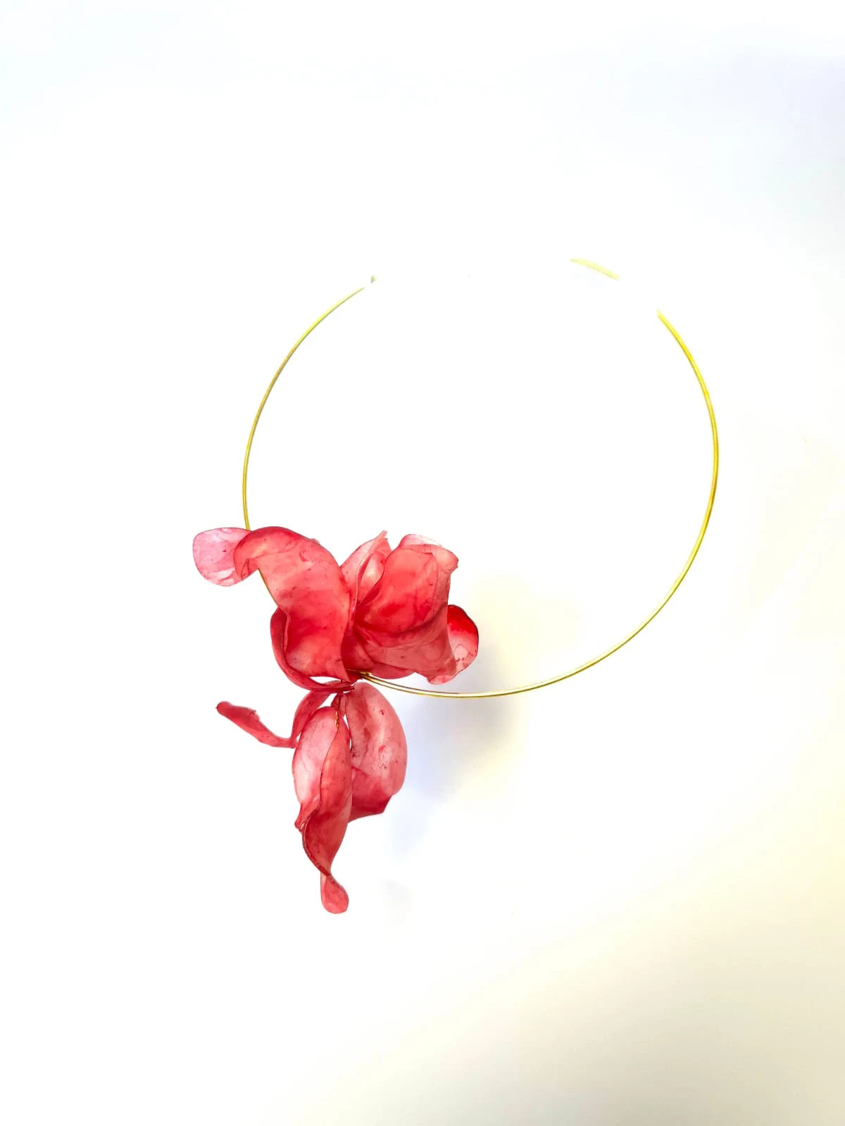 GARGANTILLA FLOR ROJA