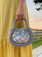 MINI BAG PETALOS SILVER