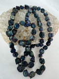 Collar PERLA AZUL