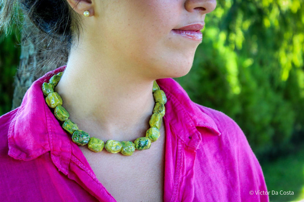 COLLAR VERANO PISTACHO