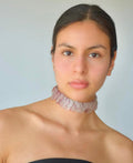 CHOKER SEQUIN LAVANDA