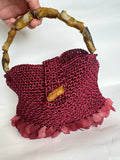 MINI BAG BORDO