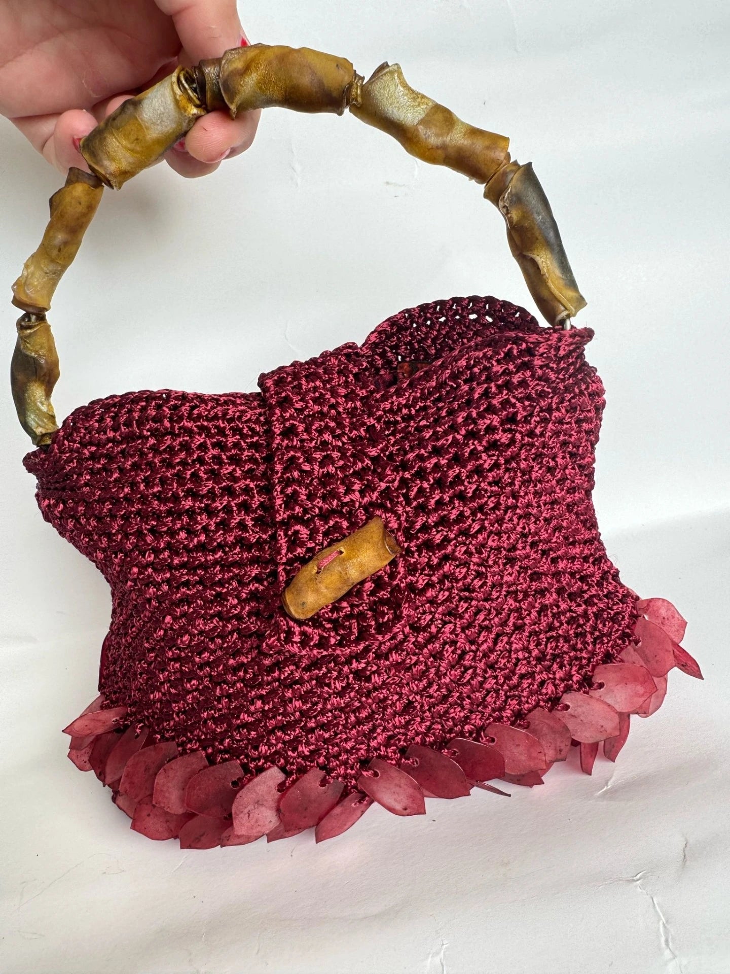 MINI BAG BORDO