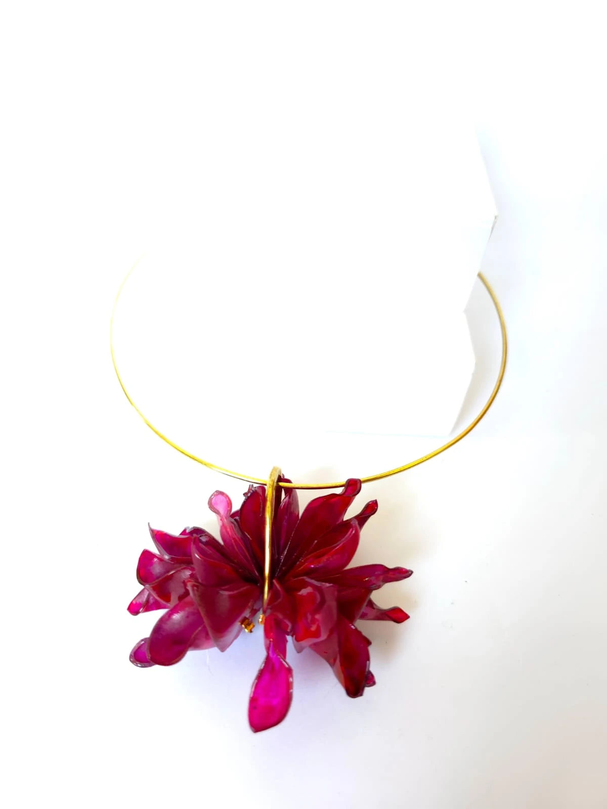 Gargantilla DAHLIA FUCSIA