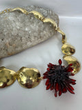 Gargantilla DAHLIA ZOA ROJO